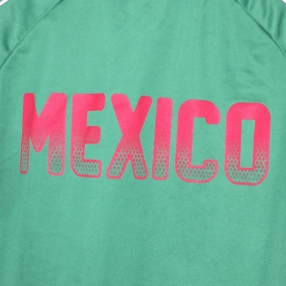Sports Essentials 2014 Men's Team Mexico Soccer Track Jacket Green Size Medium - Picture 5 of 10